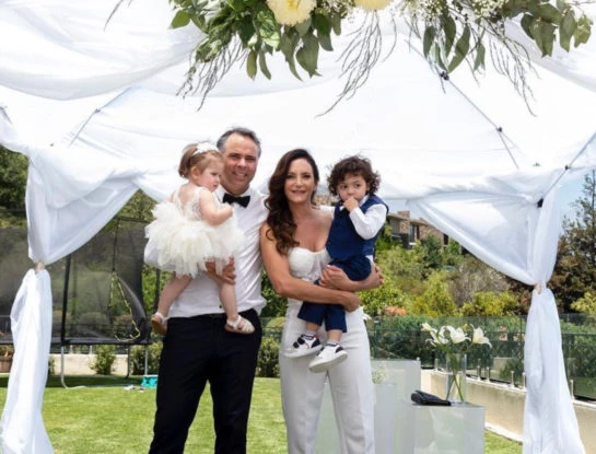 Las fotos de la boda de Luciana Aymar y Fernando González