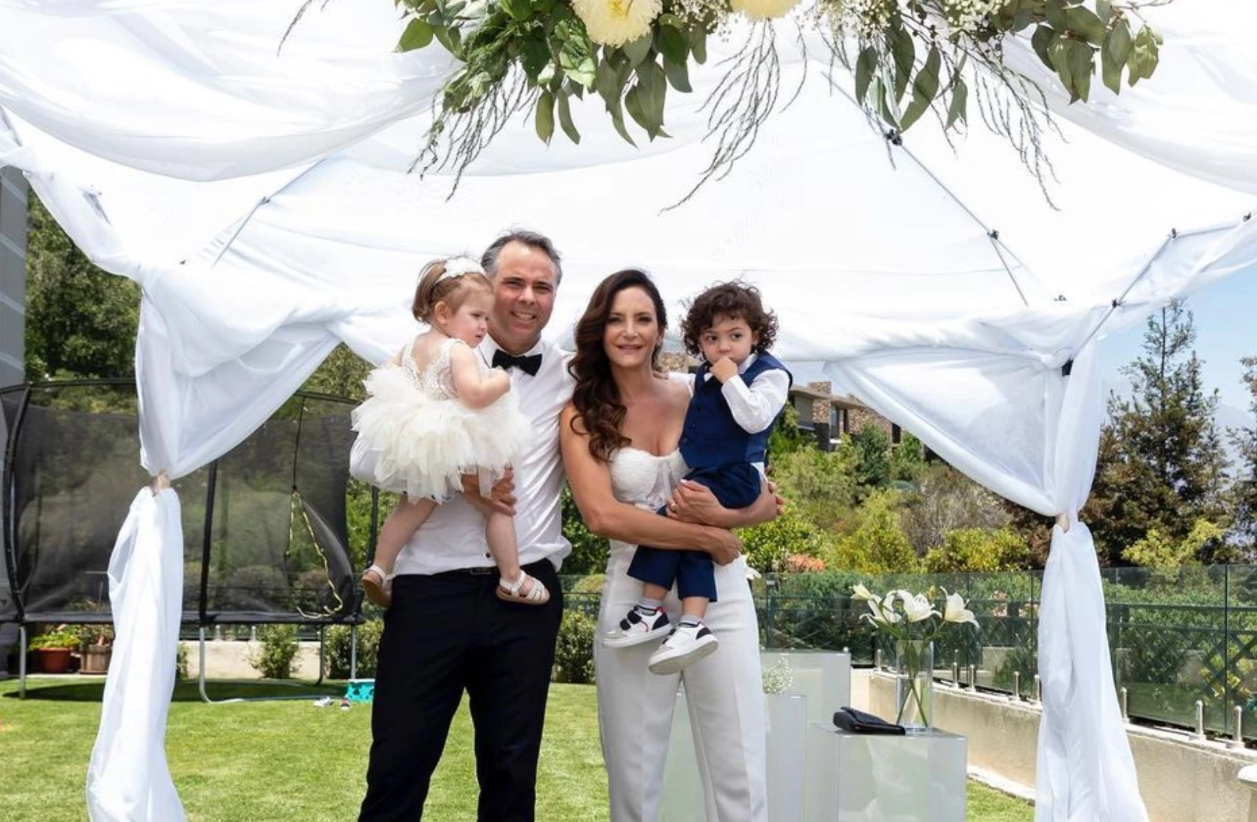 Las fotos de la boda de Luciana Aymar y Fernando González tras 6 años de amor