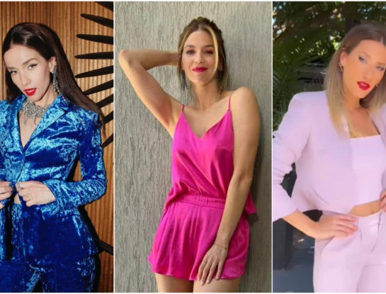 Los looks a puro color de Marcela Kloosterboer, Mica Viciconte y Natalia Oreiro, perfectos para Año Nuevo
