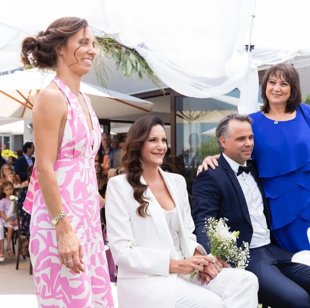 Luciana Aymar y Fernando González se casaron