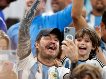 Marcelo y Lolo Tinelli cumplieron la promesa que hicieron si Argentina salía campeón del mundo