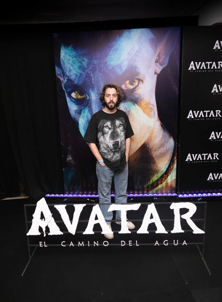 Martin Piroyanski en estreno de Avatar el camino del agua