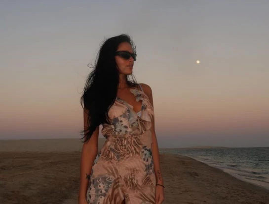 Oriana Sabatini llegó a Qatar para acompañar a su novio Paulo Dybala