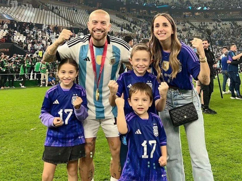 Así fue el festejo de las esposas de los jugadores de la Selección