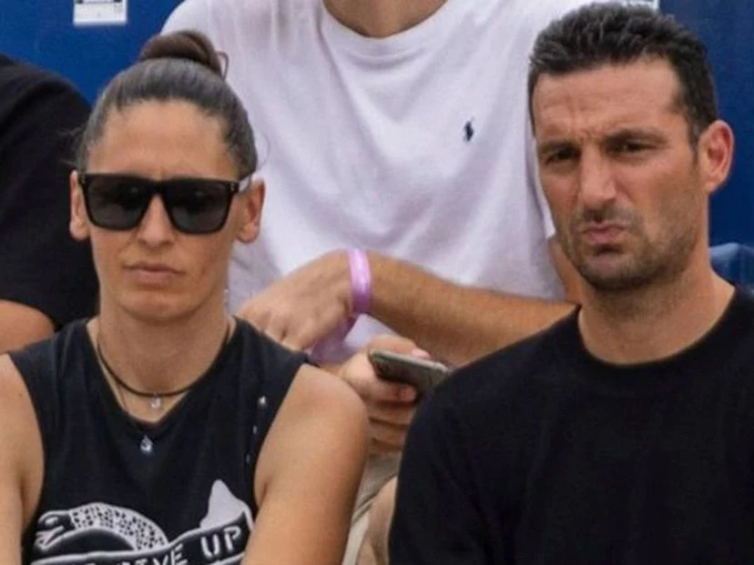 Lionel Scaloni presentó formalmente a Elisa Montero