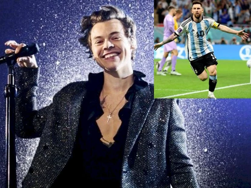 El festejo argentino de Harry Styles