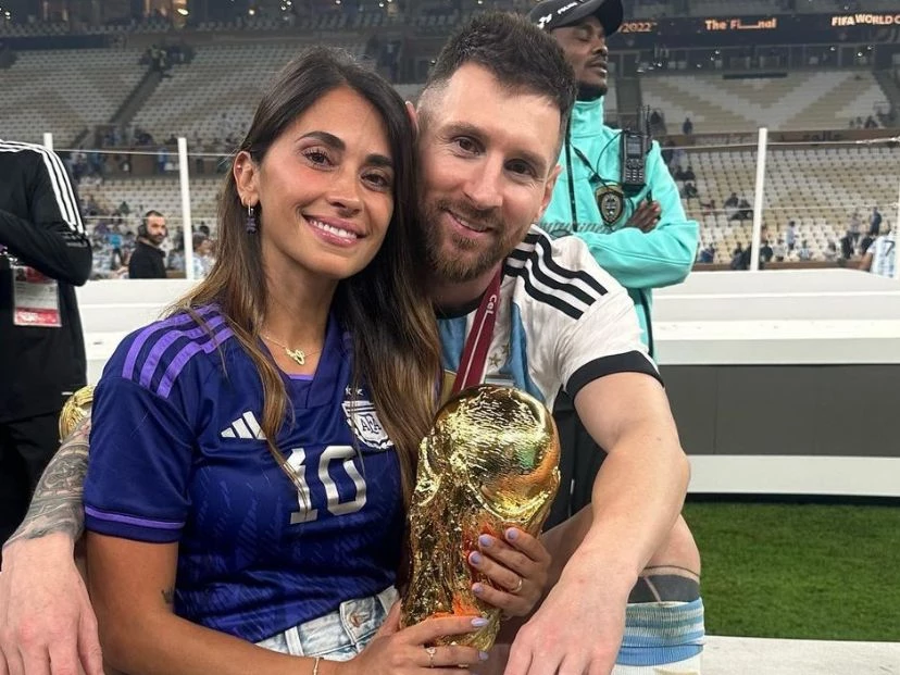 El look "cabulero" que usó Antonela Roccuzzo