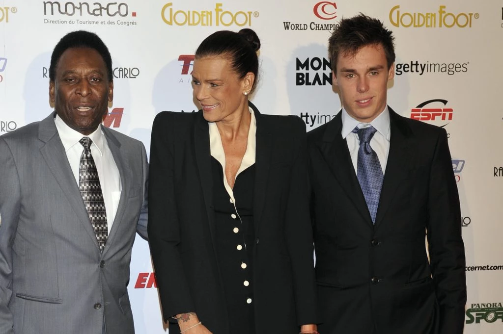 pele y estefania de monaco