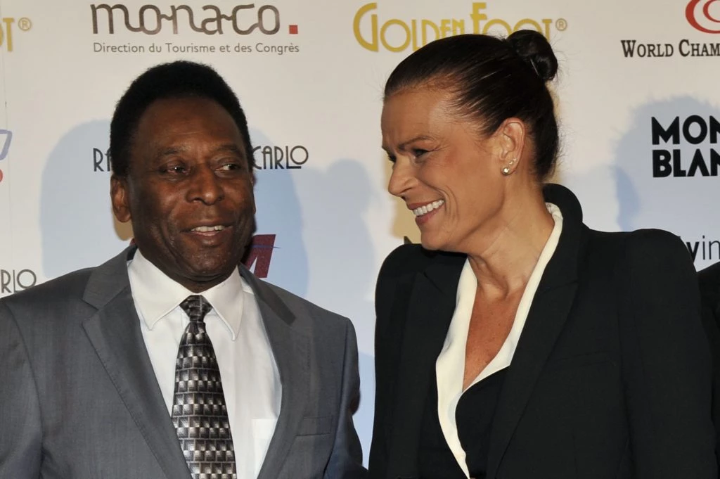 pele y estefania de monaco