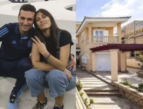 Así es la casa de Lionel Scaloni y Elisa Montero en Mallorca, España