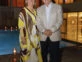 Tabaré Viera (Ministro de Turismo) junto a su esposa en la noche de gala de The Grand Center