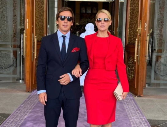 Valeria Mazza llegó a Qatar y dio cátedra de elegancia con su estilo 