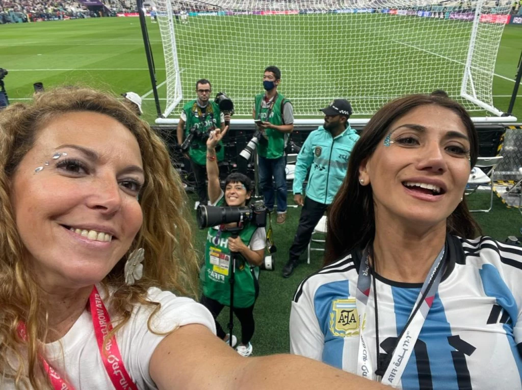 Bárbara Mc Coubrey en la cancha