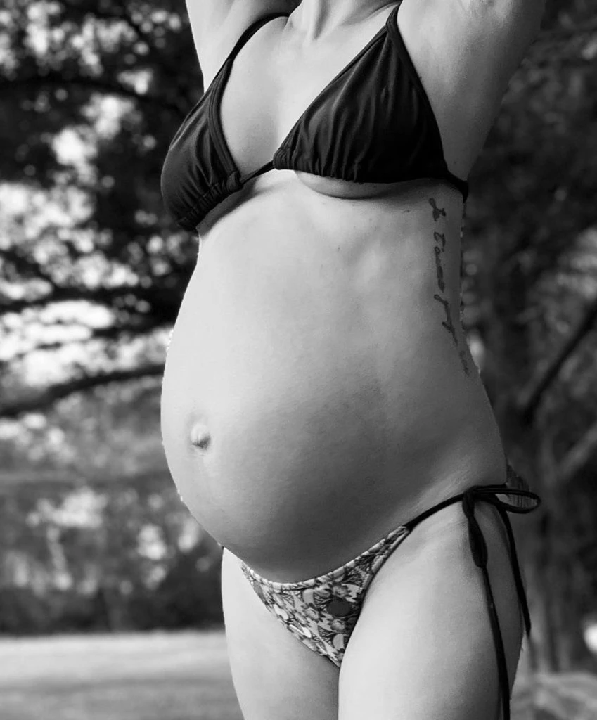 Agustina Cherri embarazada