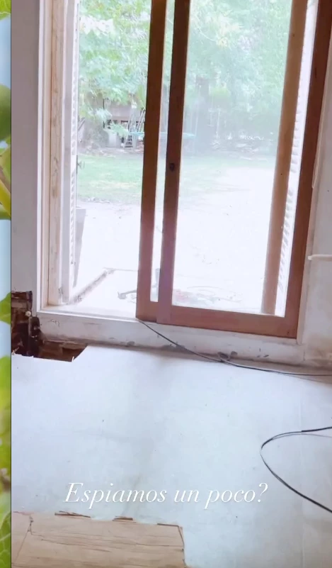 así está quedando la casa de agustina cherri