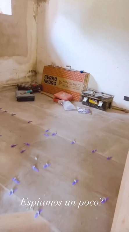 así está quedando la casa de agustina cherri