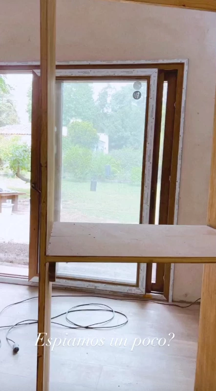 así está quedando la casa de agustina cherri