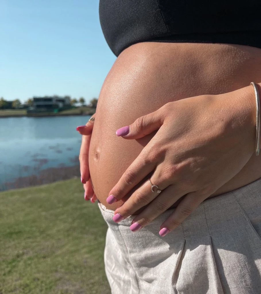 Cande Ruggeri embarazada