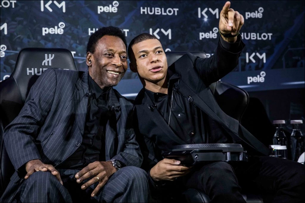 pele y mbappe