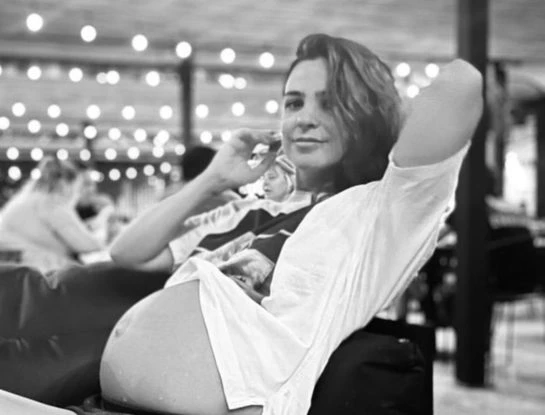 Agustina Cherri compartió tiernas fotos de sus últimos días con panza