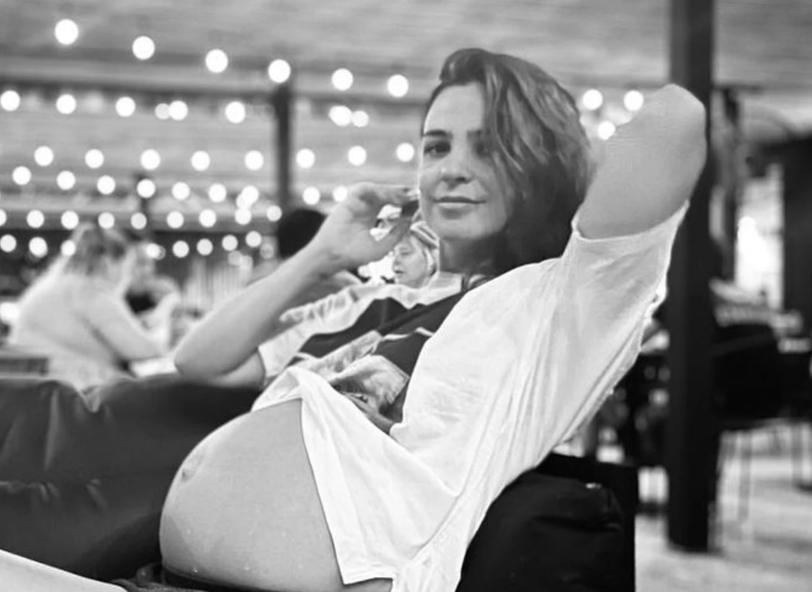 Agustina Cherri compartió una tierna foto de sus últimos días con panza