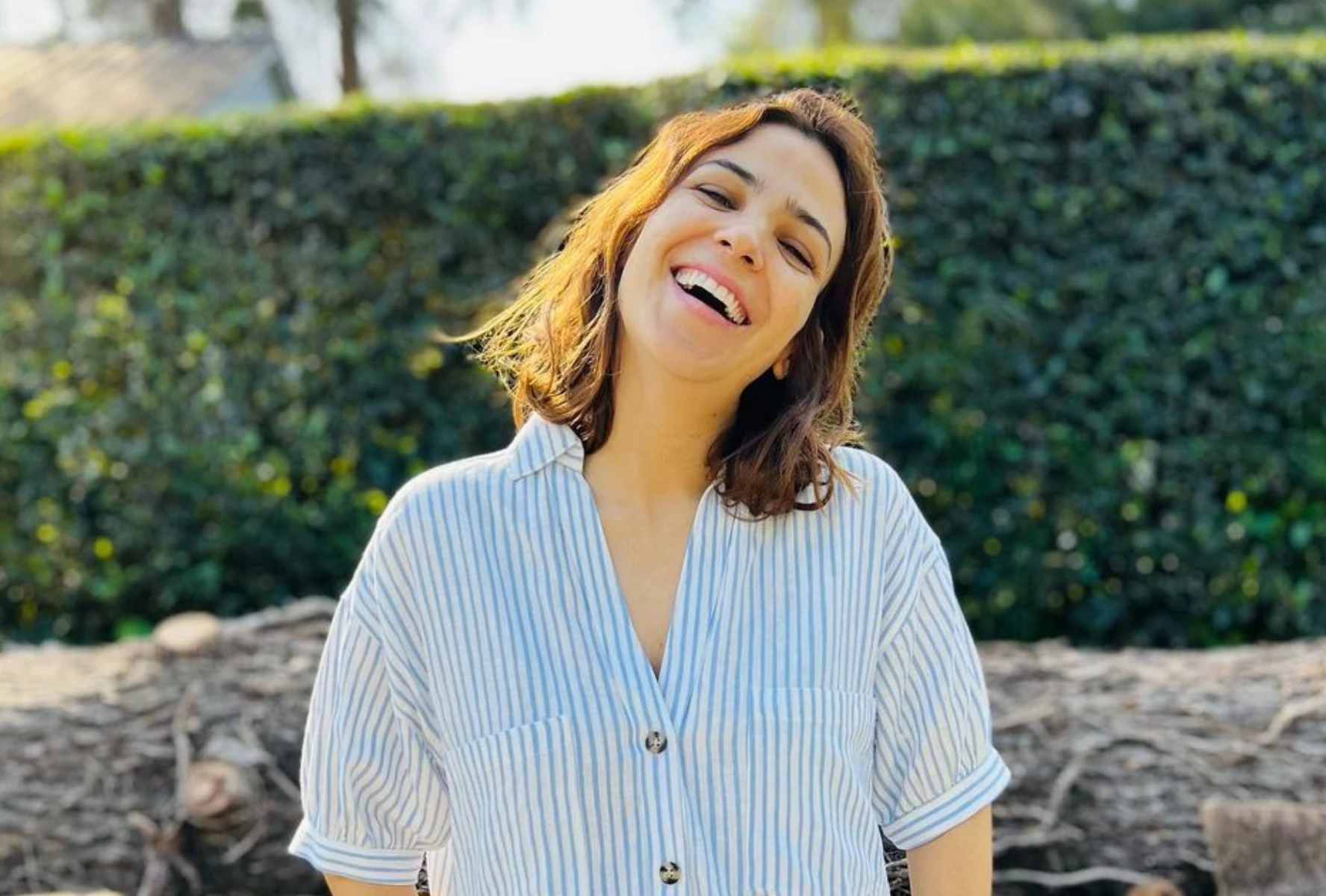 Agustina Cherri mostró la cara de Bono, su hijo recién nacido