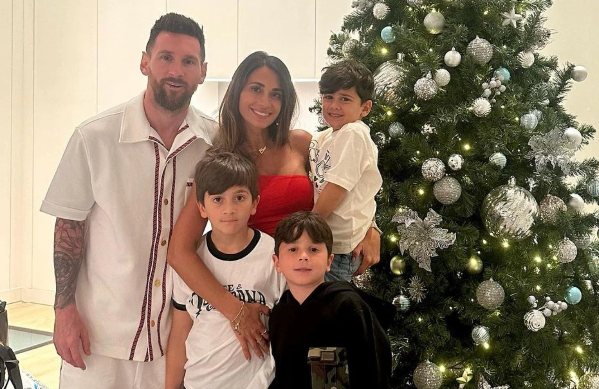 Antonela Rocuzzo mostró las cartas de sus hijos para los Reyes Magos