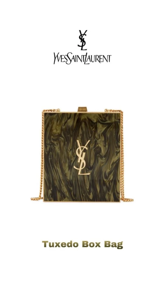 Antonela llevó un clutch YSL. Foto: Instagram.