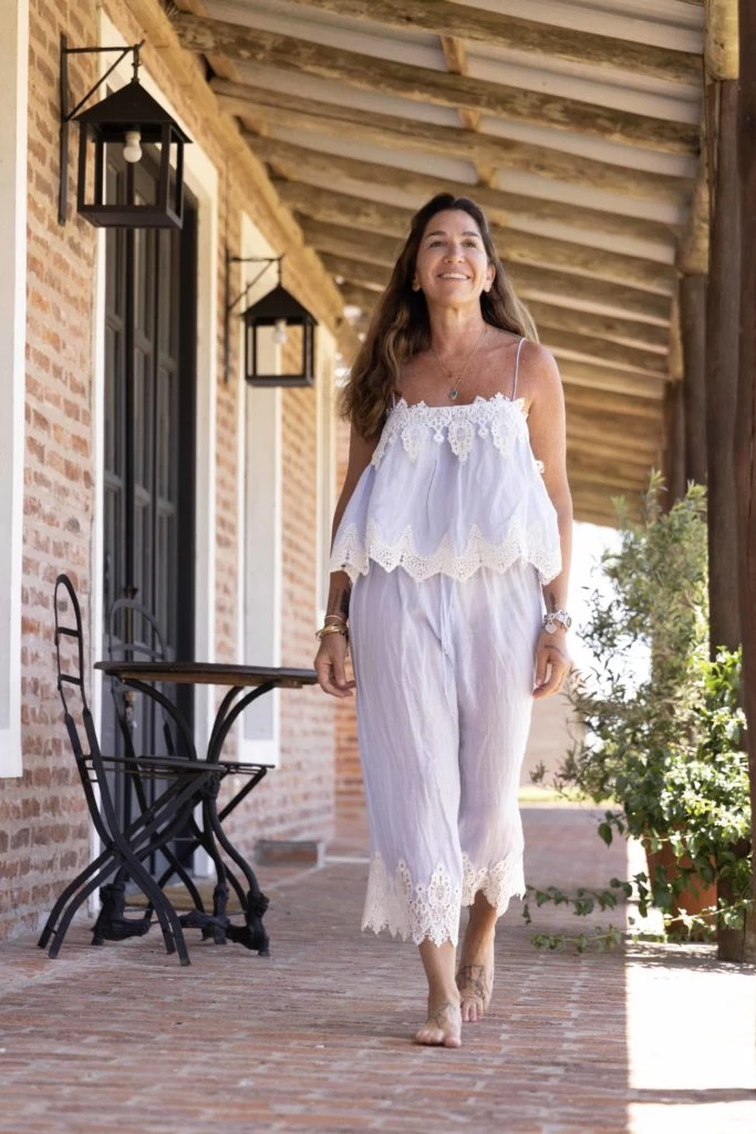 Belén Moroni en Laguna Garzón