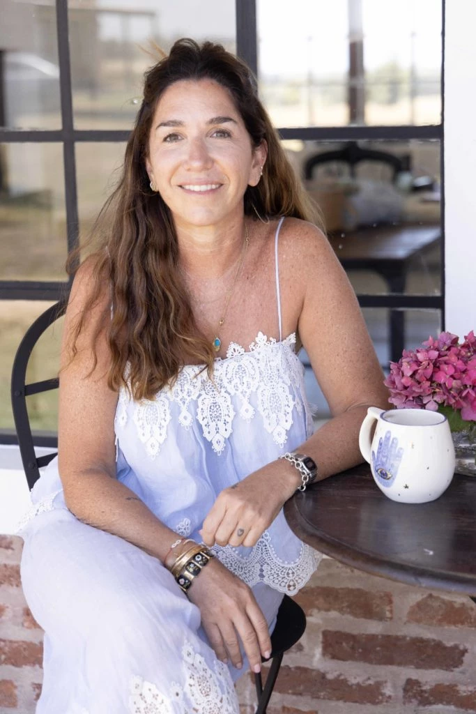 Belén Moroni en Laguna Garzón