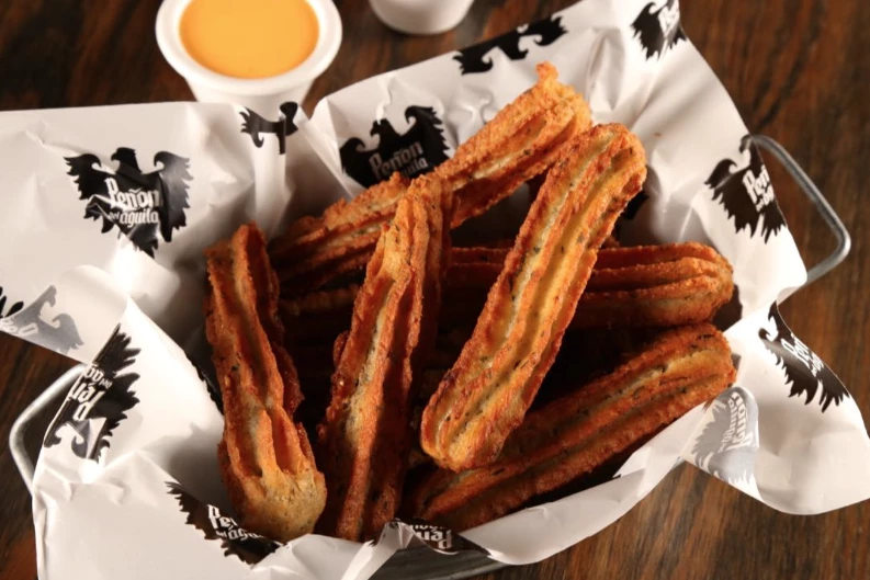 Churros de papa y queso