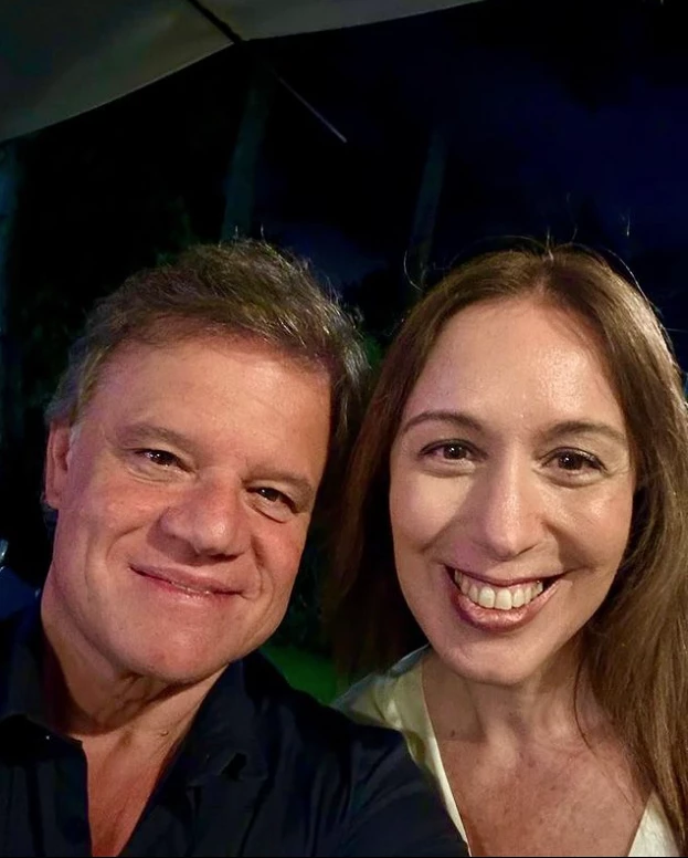 María Eugenia Vidal y Enrique Sacco