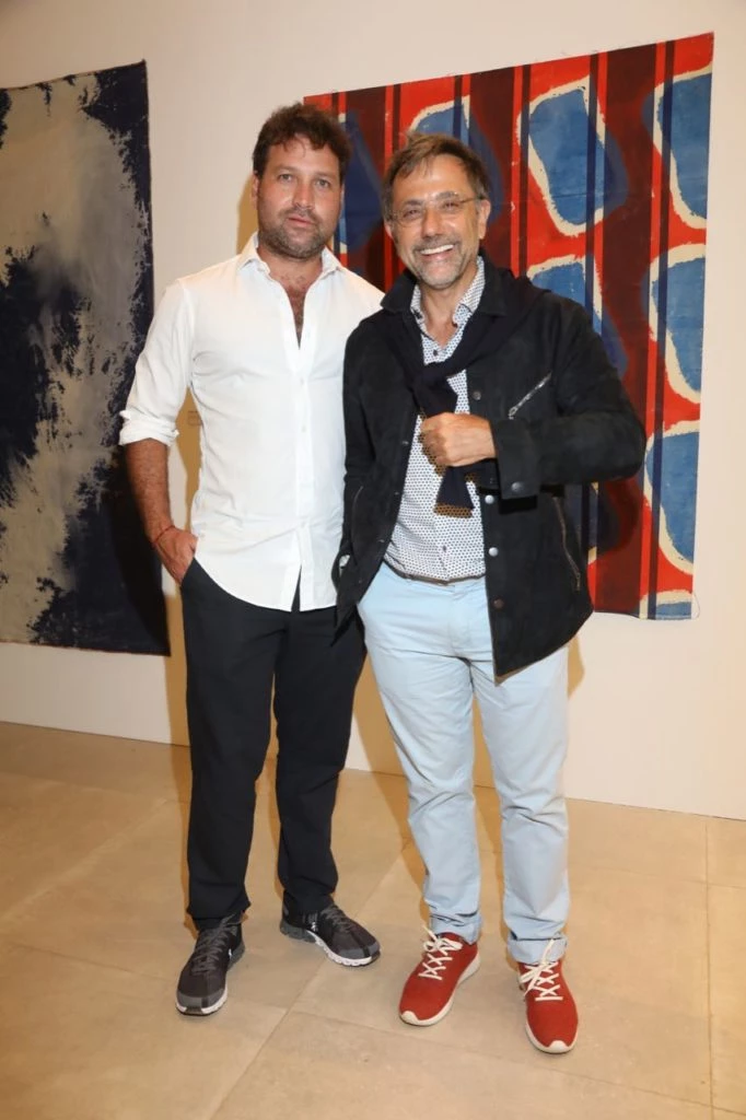 Claudio Stamato y Felipe Duran en la novena edición de la feria internacional Este Arte