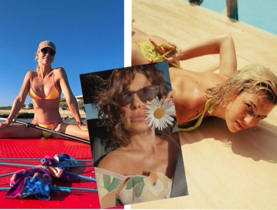 Nicole Neumann, Isabel Macedo y Stefi Roitman eligen el mismo color de traje de baño y marcan tendencia