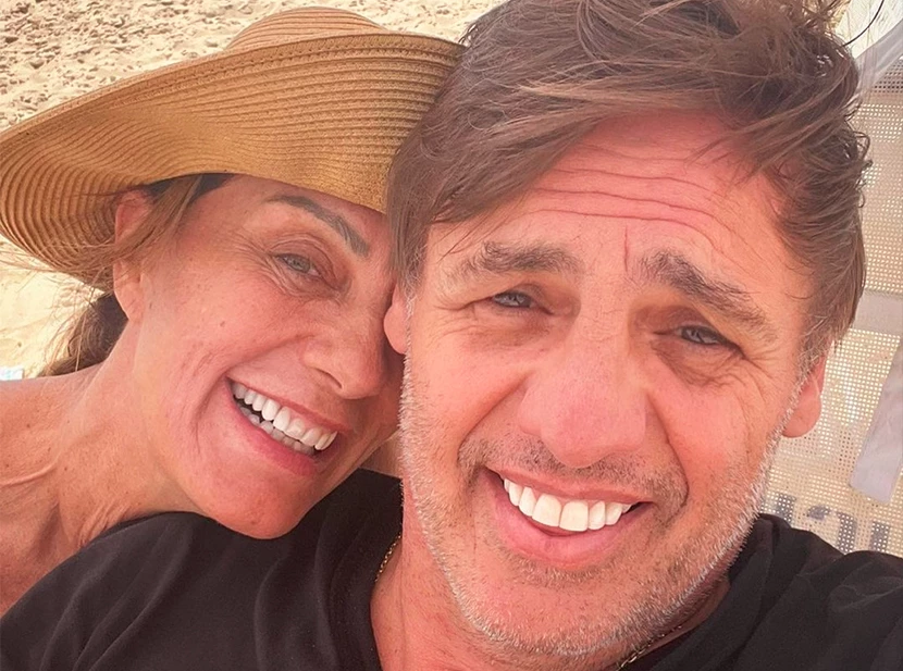 Nequi galotti y su novio en Punat del este