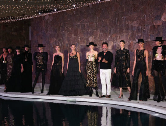 Así fue el espectacular desfile de Javier Saiach en Punta del Este