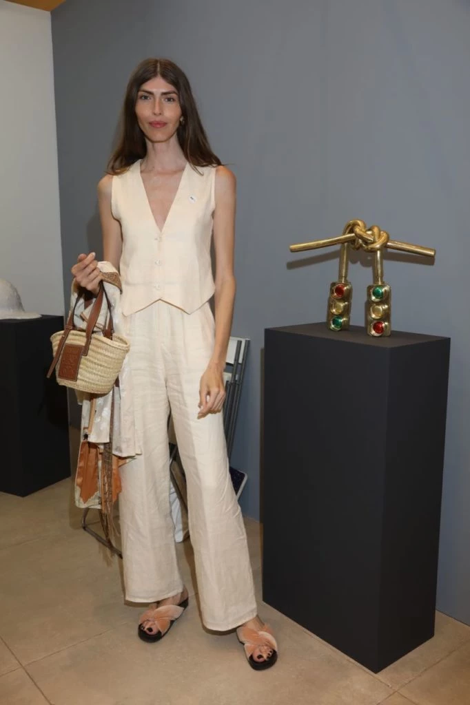 Dafne Cejas en la novena edición de la feria internacional Este Arte