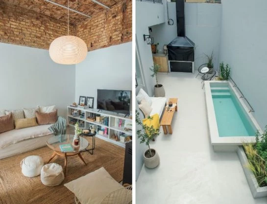 Un departamento en PH en Villa Urquiza que esconde un gran patio con piscina