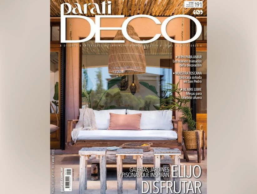 Ya salió la nueva edición de Para Ti DECO: galerías, jardines y piscinas que inspiran