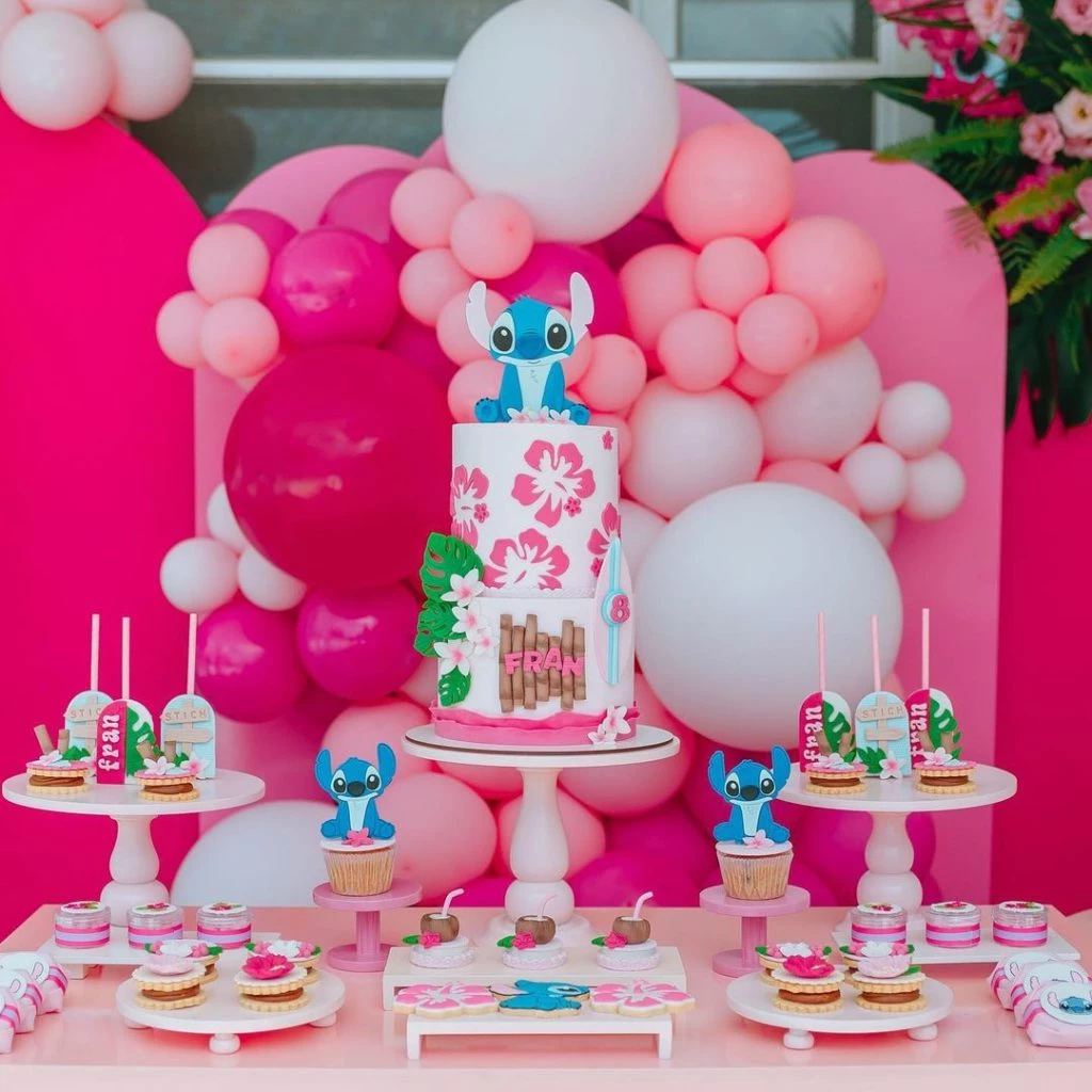 El candy bar del cumpleaños de Francesca, la hija de Wanda Nara y Mauro Icardi