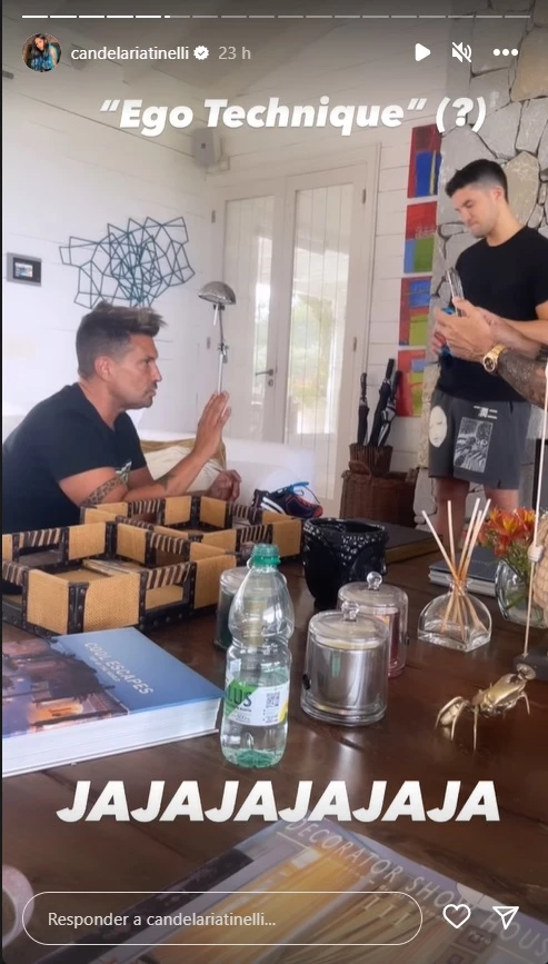 El impresionante living de Marcelo Tinelli