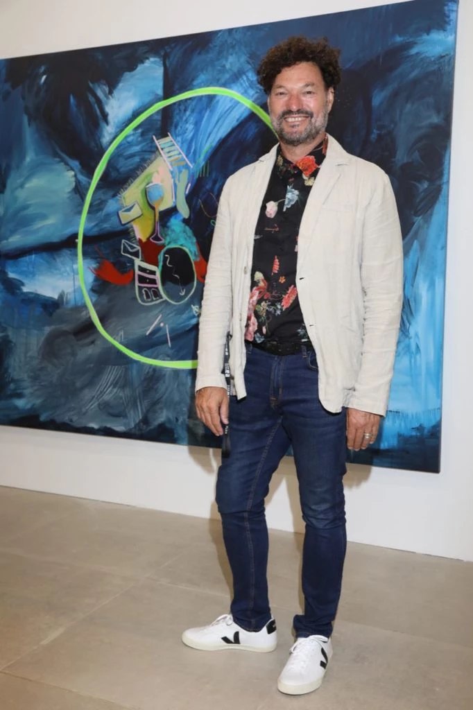 Fernando Entín de Galería Elsi del Río presente en la novena edición de la feria internacional Este Arte