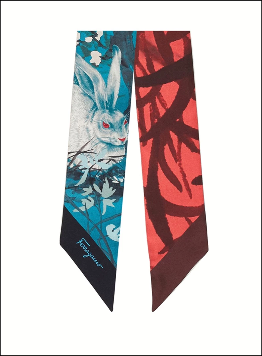 Ferragamo festeja el nuevo año del conejo con una exclusiva colección de objetas y prendas prêt à porter