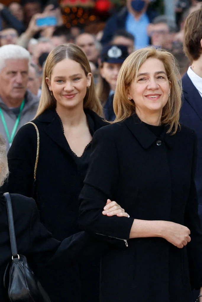 Irene Urdangarin y la infanta Cristina de España