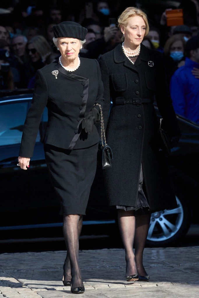 La princesa Benedicta junto a su hija Alexandra