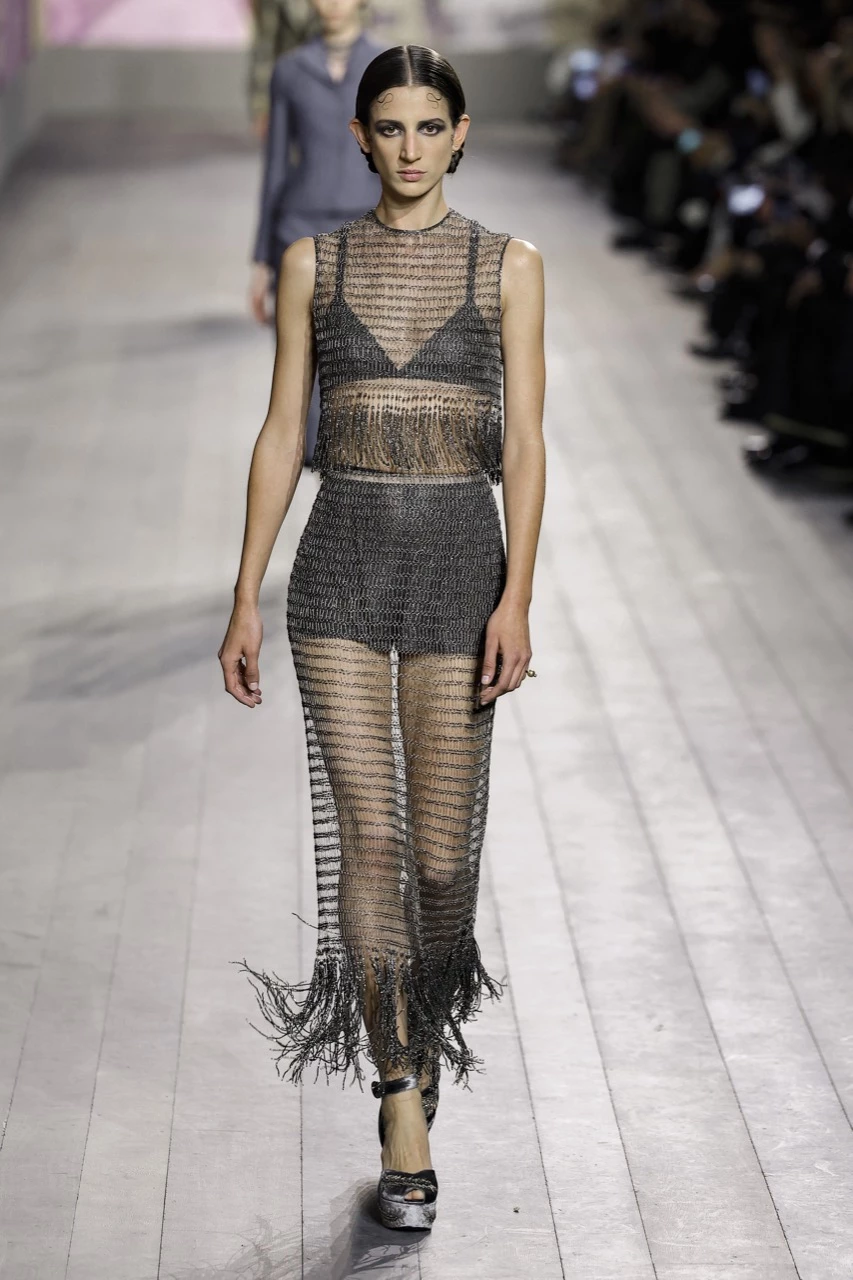Desfile Alta Costura de Christian Dior, primavera verano 2023.