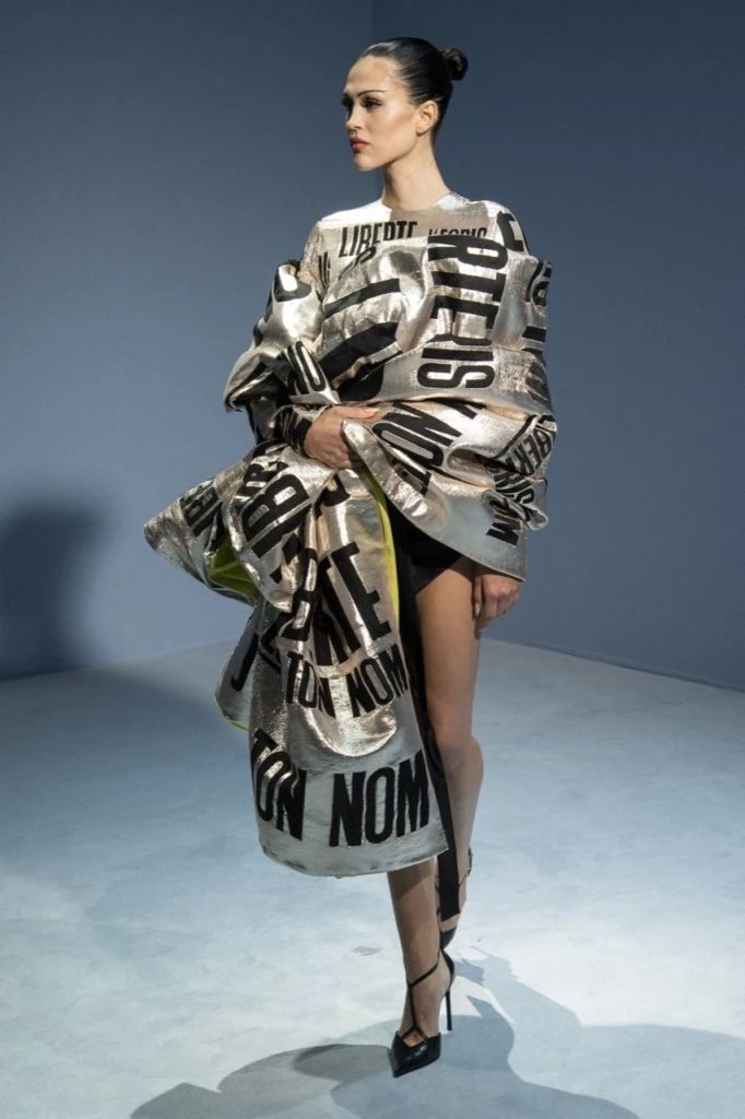 Desfile de Haider Ackermann para Jean Paul Gaultier