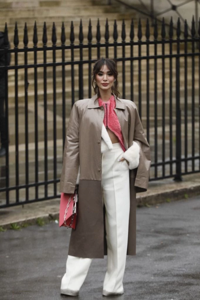 Heart Evangelista en el desfile de Fendi