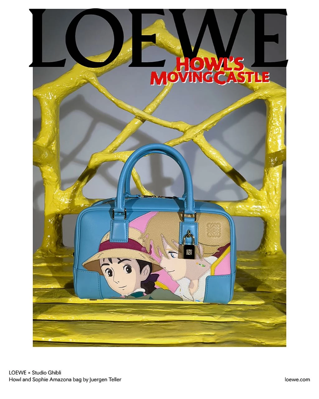 Loewe está de regreso con otra colaboración con Studio Ghibli, marcando el último lanzamiento de la asociación que comenzó en 2021.