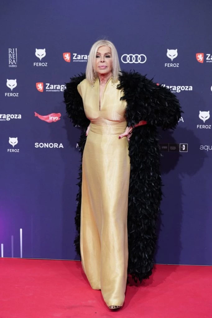 Bibiana Fernandez en los premios Feroz 2023